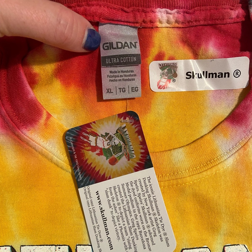 NWT Lithuania Basketball T-Shirt - Picture 2 of 3